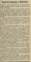 Katastrofa budowlana. Grodzka 1914.