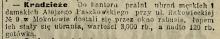 Ubrania łupem, 1914