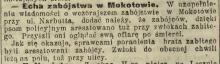 Zabójcy aresztowani, 1914