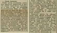 Mazgaj ujęty, 1918