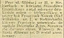 W kawiarni przy Głównej, 1922