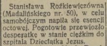 Desperatka, 1923