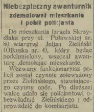 Niebezpieczny awanturnik, 1925