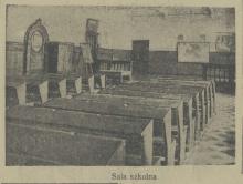 Sala szkolna, 1925