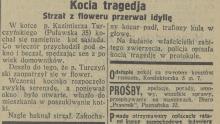 Kocia tragedja, 1926