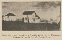 Willa Schenfelda i Pawłowicza, 1927