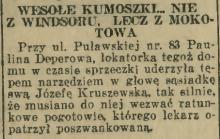 Wesołe kumoszki, 1927