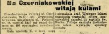 Powitanie kulami, 1927