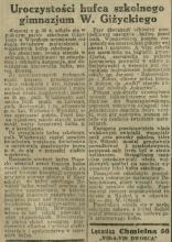 Uroczystości hufca, 1927