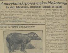 Pojedynek rewolwerowców, 1927