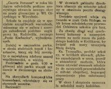 Tusz i na mszę, 1928