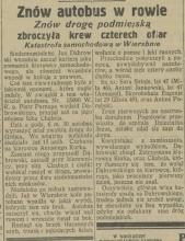 Znów w rowie, 1928
