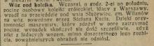 Wóz pod kolejką, 1928