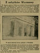 Dawny pałacyk, 1929