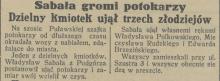Sabała gromi potokarzy, 1931
