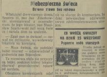 Niebezpieczna świeca, 1931