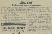 Ojciec chojrak, matka wydra, 1931