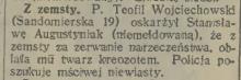 Zemsta kreozotem, 1932