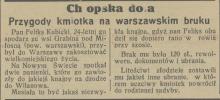 Chłopska dola, 1932