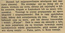 Kusy trenuje, 1933