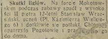 Skutki figlów, 1933