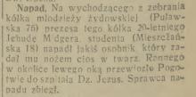 Napad, 1933