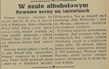Krwawa awantura, 1934