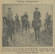 Trening wyścigowców, 1934