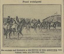 Nauka przyjmowania startu, 1934