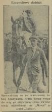 Szczęśliwy debiut, 1934