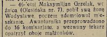 Awanturnik, 1934