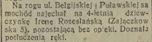 Na rogu Belgijskiej, 1934