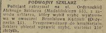Podwójny szklarz, 1935