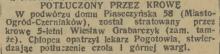 Potłuczony przez krowę, 1935