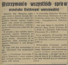 Mylne ustawienie licznika, 1936