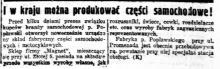 I w kraju można produkować, 1936