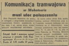 Komunikacja musi, 1936