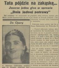 Głos z Wołowskiej, 1936