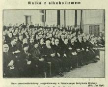 Walka z alkoholizmem, 1936