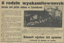 Pod gołym niebiem, 1937