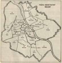 Podział administracyjny, 1938