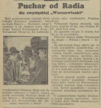 Bush z Warszawianki, 1938