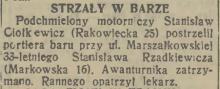Podchmielony motorniczy, 1938