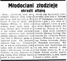 Złodzieje u adwokata, 1938