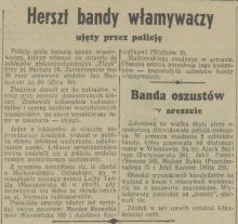 Herszt ujęty, 1938
