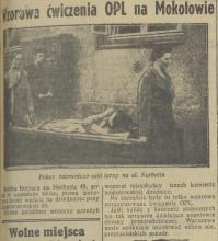 Wzorowe ćwiczenia OPL, 1939