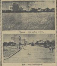 Dziś al. Niepodległości, 1939