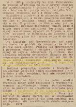 Instytut Głuchoniemych, 1945