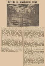 Operetka na scenie, 1954